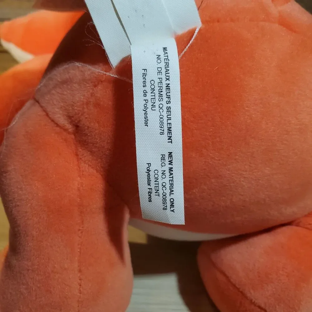 Miniso Life Soft Plush Fox Plush Orange White 12